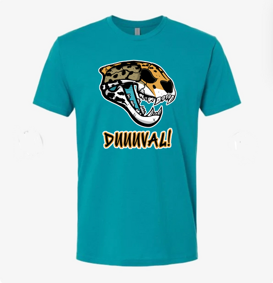 DUUUVAL! Jag Skull Tee (Pre-Order through 11/20)