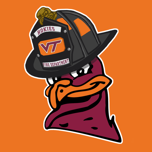 Firefighter Hokie